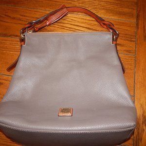Like New Dooney & Bourke Small Sloan Pebble Grain Leather Handbag - Purse - Bag